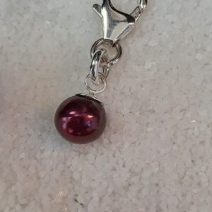 925 silver pearl charms