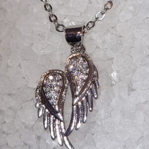 Wings make a heart pendant