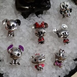 Disney plated charms