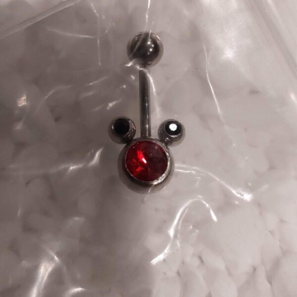 Red mini mouse belly bar